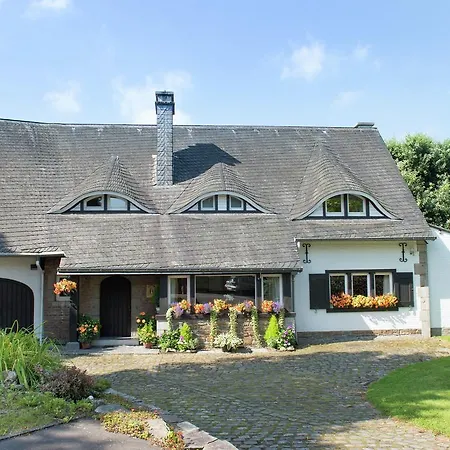 Beautiful With Garden Near Forest In Ardennes